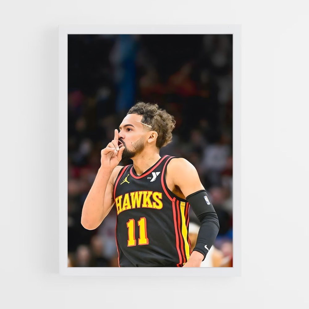 Poster Trae Young's Legacy – affiche Basketball (vue 3)